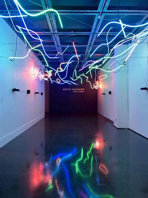 Keith Sonnier Retrospective Lights Up Noma With Neon Light Art