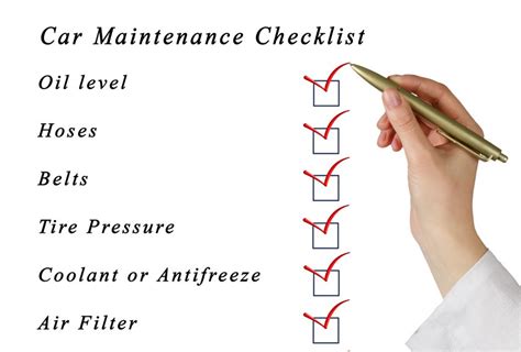 Car Maintenance Checklist Trade In Solutions Irvine Trade In