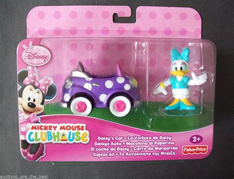 Mattel Fisher Price Disney Mickey Mouse Clubhouse Daisy Duck And Car Free