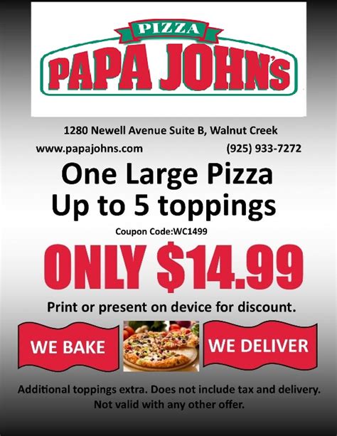 Papa Johns Coupons March 2024 Casie Cynthia