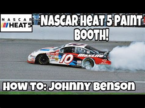 How To NASCAR Throwbacks Nascar Heat 5 Paint Booth Johnny Benson