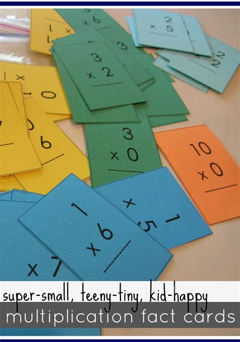 There are also free multiplication worksheets to print and practice with. mastering multiplication tables (with mini flash cards) - teach mama