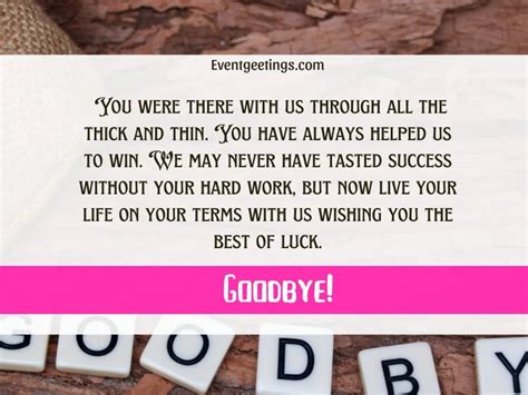 Farewell Messages For Your Employees To Say Goodbye