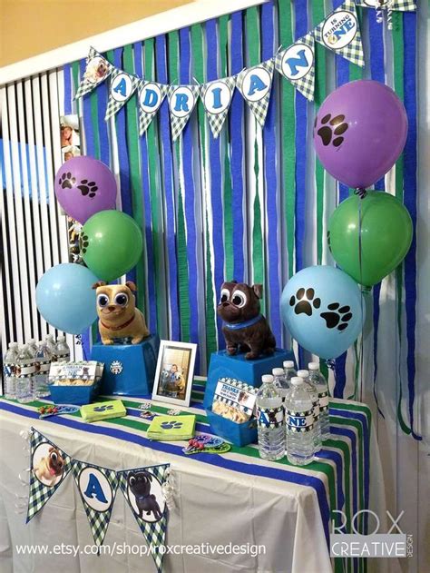 Puppy Dog Pals 1st Birthday Boy Birthday Parties