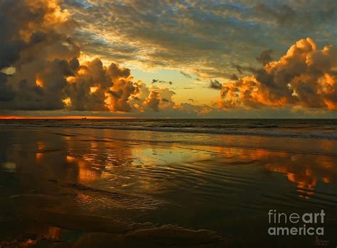 Sunrise Over Myrtle Beach Photograph By Jeff Breiman Fine Art America