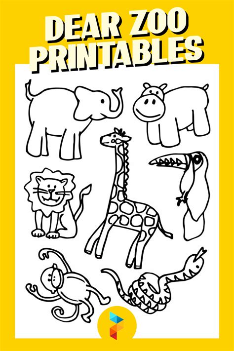 10 Best Dear Zoo Printables Pdf For Free At Printablee