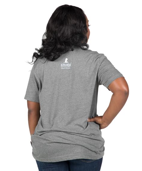 Unisex Proud Supporter T Shirt Grey St Jude T Shop