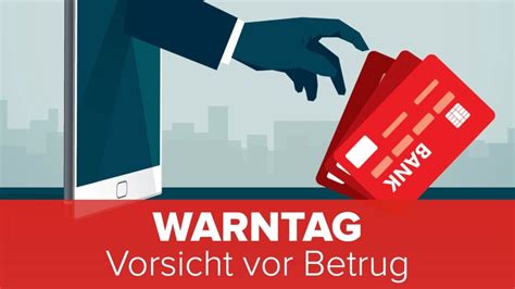 Warntag Vorsicht Vor Betrug Computer Bild