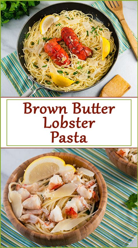 Brown Butter Lobster Pasta Seasoned Sprinkles Seasoned