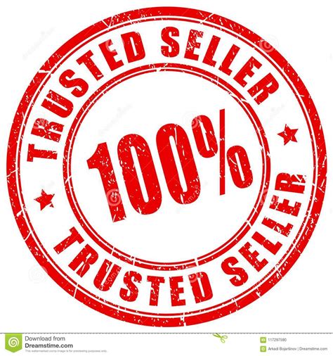 Trusted Seller Vector Stamp Stock Vector - Illustration of logo, good ...