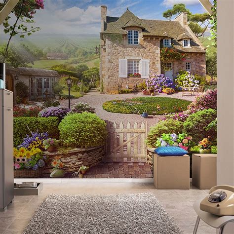 Wall Mural Country House