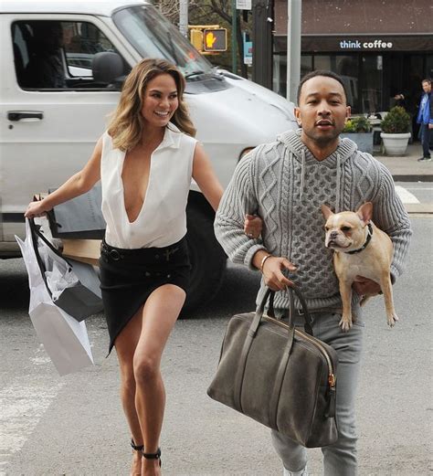 John Legend And Chrissy Teigen Are Just Too Cute During A New York