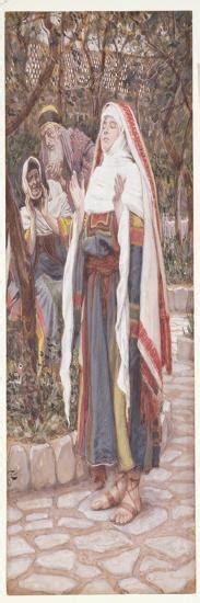 The Magnificat Illustration For The Life Of Christ C1886 94