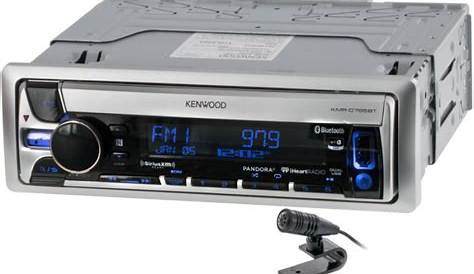 Kenwood KMR-D765BT Single DIN CD Marine Receiver with Bluetooth