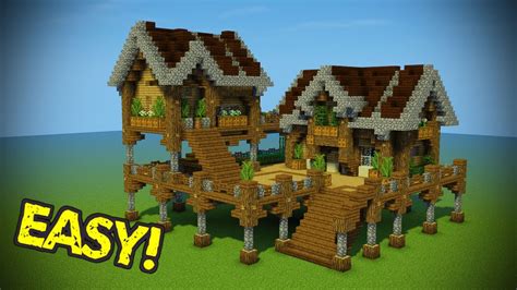 Minecraft house designaugust 9, 2020. Minecraft: Starter Base Tutorial - Wooden Minecraft House ...