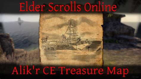 Alik R CE Treasure Map Elder Scrolls Online ESO YouTube