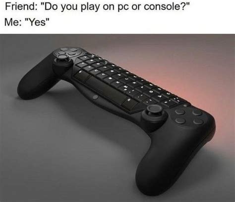 Console Gamer Meme