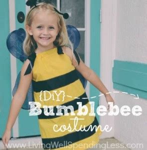 Easy Diy Bumblebee Costume Living Well Spending Less