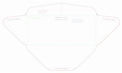 10 Envelope Template Illustrator