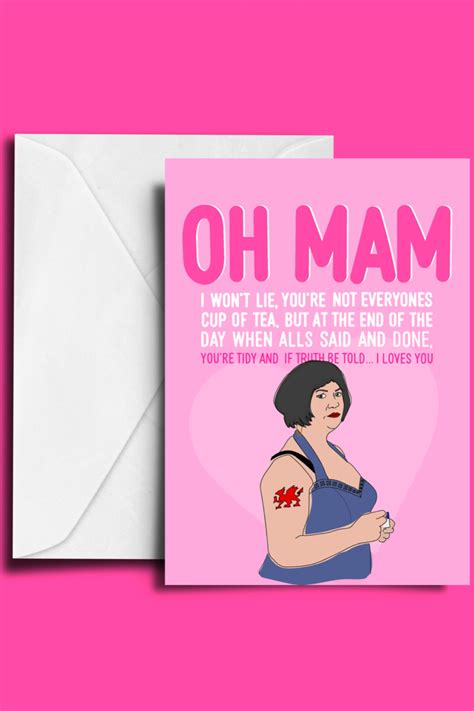 Hilarious Nessa Inspired Mothers Day Card Perfect For Any Gavin And