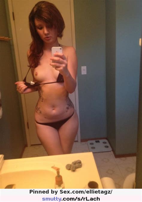 Hot Sexy Cute Babe Slut Spinner Petite Ass Shaved Tits Flash Brunette Selfie
