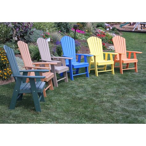 However, which has significantly changed these days. A & L Furniture Recycled Plastic High Seat Adirondack ...