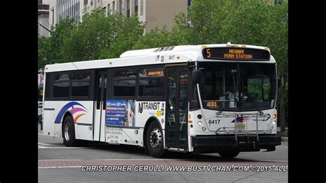 The 40 Foot Nabi Buses Of New Jersey Transit Youtube