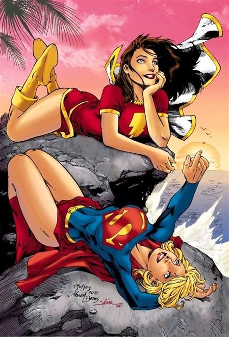 Supergirl Mary Marvel Sex 17 Supergirl And Mary Marvel Hentai