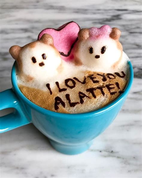 17 Year Old Creates 3d Latte Art And Its Too Cute To Drink Latte Art