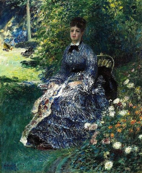 La Tapisserie Dans Le Parc P Renoir Monet Renoir Paintings Pierre