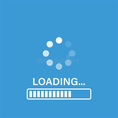 Loading Icon Isolated Template Update Or Loading Symbol For Web Or