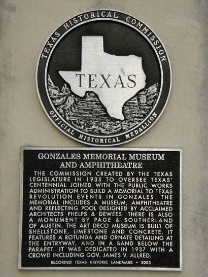 Gonzales Memorial Museum Gonzales Texas