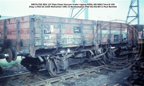 Paul Bartlett S Photographs Br Steel Carrying Wagons Db Zdv