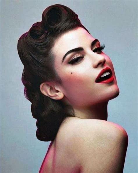 50s Hairstyles Women Vintage Hairstyles For Long Hair Trendy Hairstyles Wedding Hairstyles