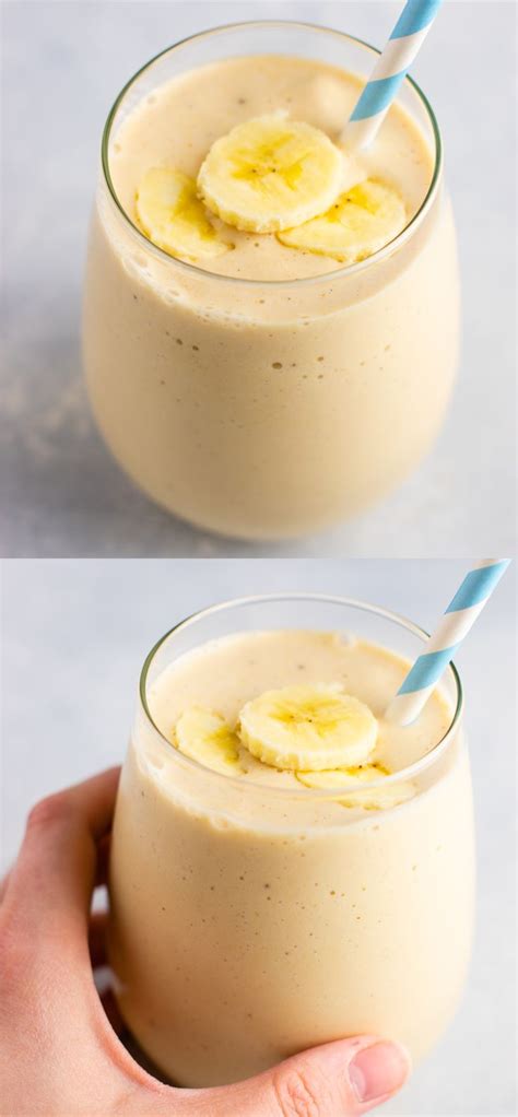 Peanut Butter Banana Smoothie Tastes Amazing And Made With A