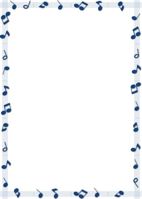 Clipart Border Music Clipart Border Music Transparent Free For