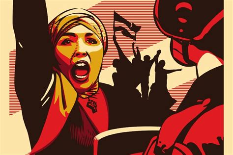 Muftah Women Cyberactivism And The Arab Spring Revolution Art Egyptian Poster Poster