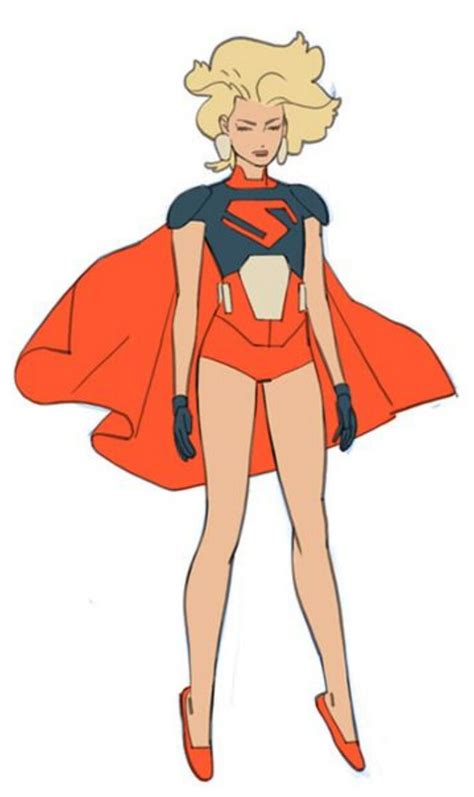 Dc Comics Heroes Supergirl Character Design