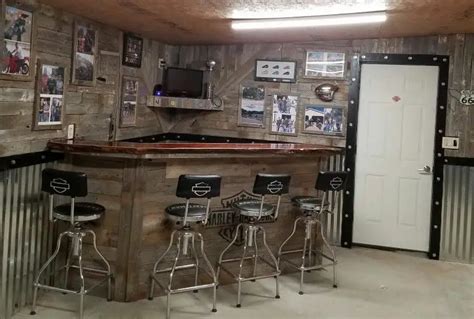How To Build A Garage Basement Or Outdoor Man Cave Bar Man Cave Know How