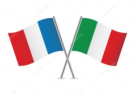 French and Italian flags. Stock Vector Image by ©SLdesign #50781601