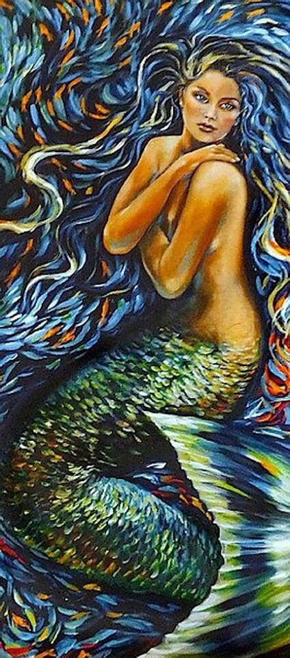 Pin By JosÃ© IvÃ¡n HernÃ¡ndez Arias On Pinturas Bellas Ll Mermaid