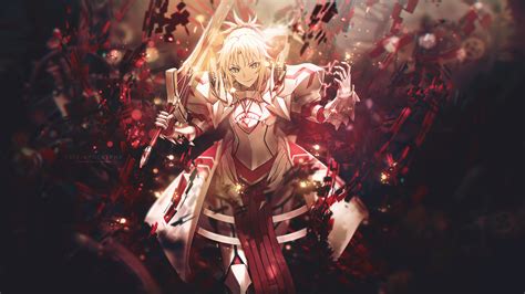Anime Fateapocrypha Fate Series Mordred Fateapocrypha Saber Of Red Fateapocrypha