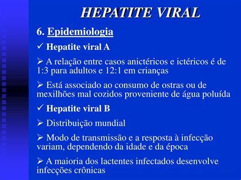Ppt Hepatite Viral Powerpoint Presentation Free Download Id