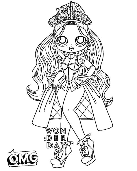 View Lol Omg Dolls Coloring Pages To Print