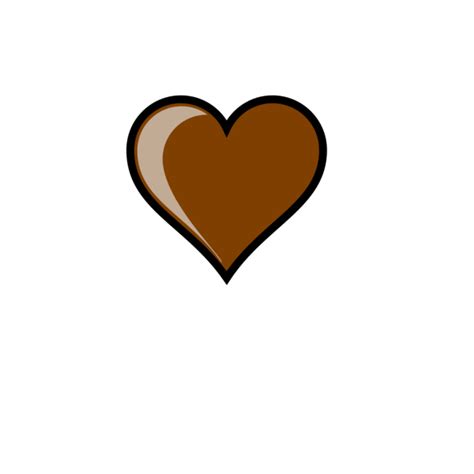 Brown Heart PNG, SVG Clip art for Web - Download Clip Art, PNG Icon Arts png image