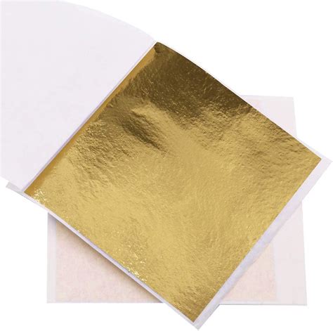 Vgseba Gold Leaf Sheets 100pcs 315 X 335 B Gold