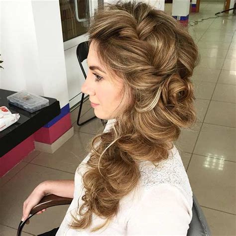 21 Pretty Side Swept Hairstyles For Prom Page 2 Of 2 Stayglam