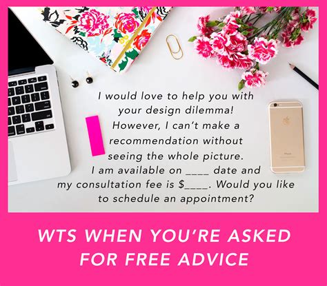 Interior Design Business Tips Wts When Youre Asked For Free Advice