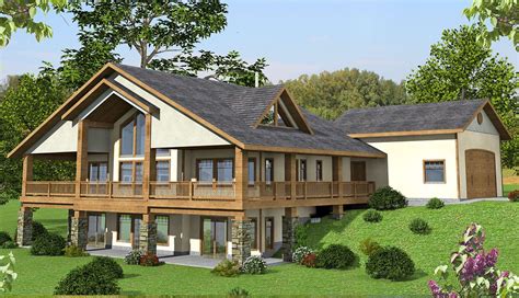 Plan 35520gh Mountain House Plan With Finished Lower Level Craftsman