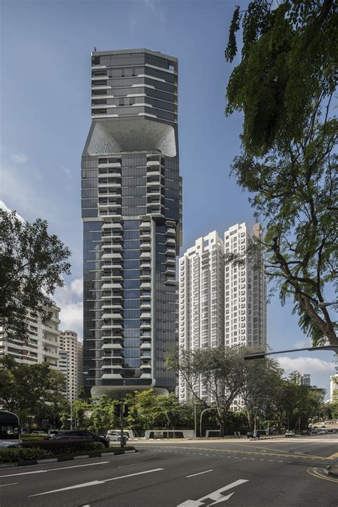 The Scotts Tower In Singapore Unstudio